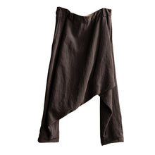 Load image into Gallery viewer, Gray Art Causal Cotton Linen Trousers Women Clothes K2237A - FantasyLinen