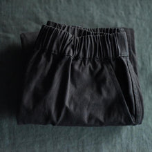 Load image into Gallery viewer, Black Culottes Wide-legged Pants Causel Women Clothes - FantasyLinen