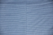 Load image into Gallery viewer, Blue Pinstripe Cotton A-Style Skirt Casual Women Clothes L0029 - FantasyLinen