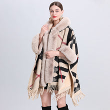 Load image into Gallery viewer, Warm Causel Women Wrap Cape Winter Coats