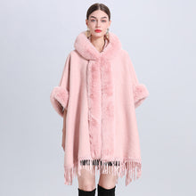 Load image into Gallery viewer, Warm Causel Women Wrap Cape Winter Coats