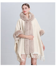 Load image into Gallery viewer, Warm Causel Women Wrap Cape Winter Coats