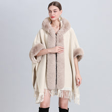 Load image into Gallery viewer, Warm Causel Women Wrap Cape Winter Coats