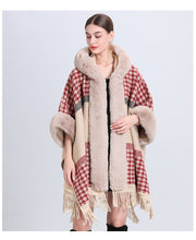 Load image into Gallery viewer, Warm Causel Women Wrap Cape Winter Coats