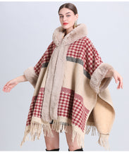 Load image into Gallery viewer, Warm Causel Women Wrap Cape Winter Coats