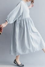Load image into Gallery viewer, Fashion Women Long Dresses Cotton Linen Loose Lady Dress Q2041