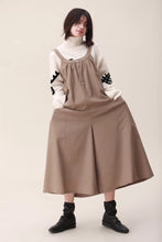 Load image into Gallery viewer, Spring Wide Leg Overalls Cotton Warm Casual Women Jumpsuits /Trousers
