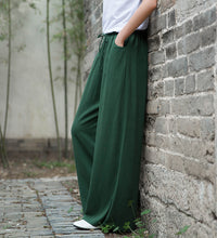 Load image into Gallery viewer, Wide Leg Linen Pants Summer Linen Pants For Women FantasyLinen
