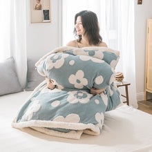 Load image into Gallery viewer, Soft Throw Blankets,Thick Weighted Blanket, Chunky Wool Blanket