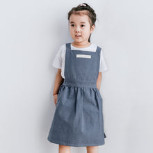 Load image into Gallery viewer, Korea Style Cotton Apron Gardener Waitress Bakery Florist Work Wear A18020