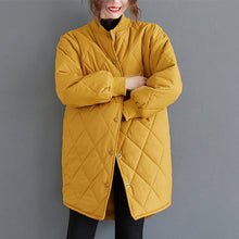 Load image into Gallery viewer, Women's Winter Coat, Long Coat for Women, Black Outwear Jacket