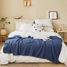 Load image into Gallery viewer, Chunky Weight Blanket, Plush Wool Blanket, Soft Throw Blanket