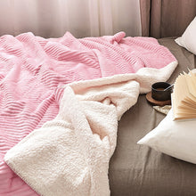 Load image into Gallery viewer, Soft Chunky Blanket, Wool Blanket, Solid Color Plush Blanket