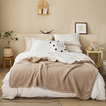 Load image into Gallery viewer, Chunky Weight Blanket, Plush Wool Blanket, Soft Throw Blanket