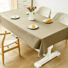 Load image into Gallery viewer, Linen Tablecloth In Various Colors. Table Linen. Natural Organic Tablecloth.Custom Linen Fabric Tablecloth