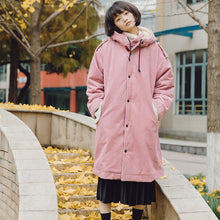 Load image into Gallery viewer, Winter Coats Women, Long Winter Jackets, Hooded Cotton coat
