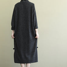 Load image into Gallery viewer, Women Casual Solid Color Sweater Dress