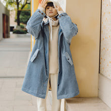 Load image into Gallery viewer, Winter Coats Women, Long Winter Jackets, Hooded Cotton coat