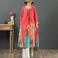 Load image into Gallery viewer, Women Casual Colored Prints Dress