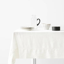 Load image into Gallery viewer, Simple Pure Color Washed Linen Tablecloth Handmade Tablecloth