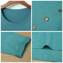 Load image into Gallery viewer, Women's Plus Size Asymmetrical Sweater Dress