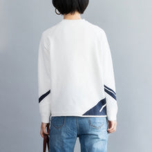 Load image into Gallery viewer, Women Creatively Patterned Round Collar Knit Sweater