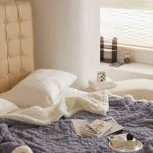 Load image into Gallery viewer, Chunky Knit Blanket, Fuzzy Throw Blanket, Cozy Blanket for Bed