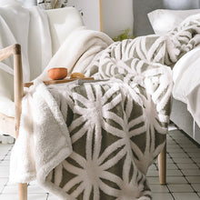 Load image into Gallery viewer, Soft Throw Blankets,Thick Weighted Blanket, Chunky Wool Blanket