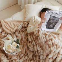 Load image into Gallery viewer, Chunky Blanket, Fuzzy Throw Blankets, Solid Color Plush Blanket