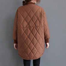Load image into Gallery viewer, Women's Winter Coat, Long Coat for Women, Black Outwear Jacket