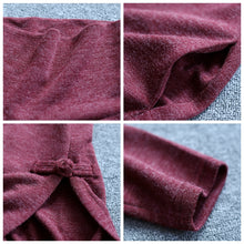 Load image into Gallery viewer, Women Casual Solid Color Sweater Dress