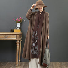 Load image into Gallery viewer, Women's Simple Loose V Neck Knit Cardigan