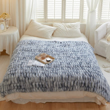 Load image into Gallery viewer, Chunky Blanket, Fuzzy Throw Blankets, Solid Color Plush Blanket