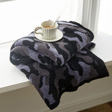 Load image into Gallery viewer, Soft Throw Blankets, Plush Wool Blanket, Camouflage Blanket