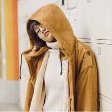 Load image into Gallery viewer, Winter Coats Women, Long Winter Jackets, Hooded Cotton coat