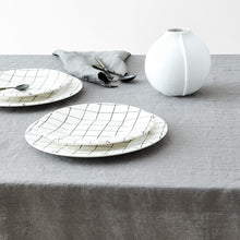 Load image into Gallery viewer, Simple Pure Color Washed Linen Tablecloth Handmade Tablecloth