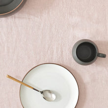 Load image into Gallery viewer, Simple Pure Color Washed Linen Tablecloth Handmade Tablecloth