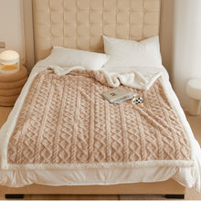 Load image into Gallery viewer, Soft Chunky Blanket, Fuzzy Throw Blanket, Cozy Blanket for Bed