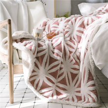 Load image into Gallery viewer, Soft Throw Blankets,Thick Weighted Blanket, Chunky Wool Blanket