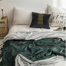 Load image into Gallery viewer, Soft Chunky Blanket, Cozzy Plush Blanket, Rabbit Fur Blanket