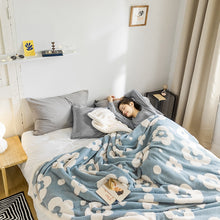 Load image into Gallery viewer, Soft Throw Blankets,Thick Weighted Blanket, Chunky Wool Blanket