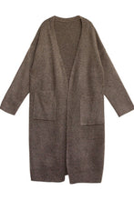 Load image into Gallery viewer, Long Wool V-Neck Cardigan For Women Z91015