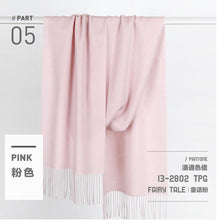 Load image into Gallery viewer, Pure Colors Fahion Wool Winter Warm Long Scarf Width Shawl Women Accessories J1102A - FantasyLinen
