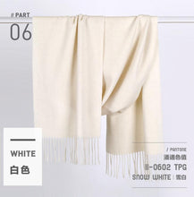 Load image into Gallery viewer, Pure Colors Fahion Wool Winter Warm Long Scarf Width Shawl Women Accessories J1102A - FantasyLinen
