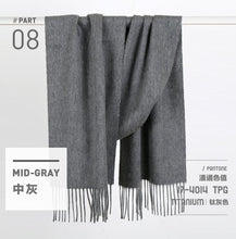 Load image into Gallery viewer, Pure Colors Fahion Wool Winter Warm Long Scarf Width Shawl Women Accessories J1102A - FantasyLinen
