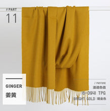 Load image into Gallery viewer, Pure Colors Fahion Wool Winter Warm Long Scarf Width Shawl Women Accessories J1102A - FantasyLinen