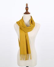 Load image into Gallery viewer, Pure Colors Fahion Wool Winter Warm Long Scarf Width Shawl Women Accessories J1102A - FantasyLinen