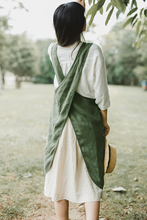 Load image into Gallery viewer, 100%Linen Vest Type Apron Fashion Home Kitchen Workwear