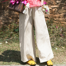 Load image into Gallery viewer, Loose Linen Casual Wide Legs Pants For Women