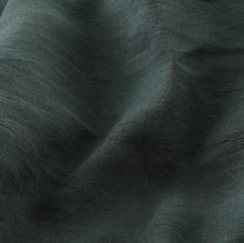 Load image into Gallery viewer, Luxurious Blackish Green100% Pure Linen Curtains Sheer Curtains